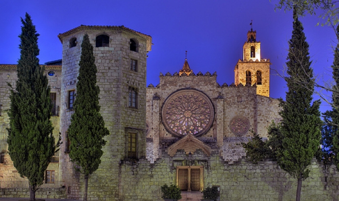 Monestir de Sant Cugat - Font: SQ1 Flickr Font: 