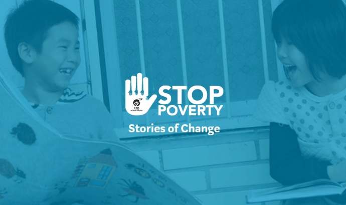 Imatge de la campanya Stop Poverty. Font: Stop Poverty