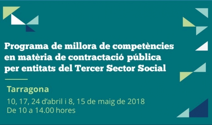 Programa de millora de competències en matèria de contractació pública a Tarragona