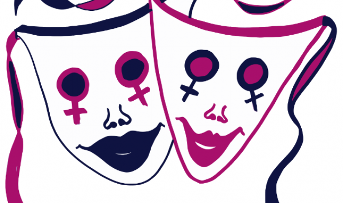 Teatre social sobre gènere. Font: Col·lectiu de Dones de Matagalpa