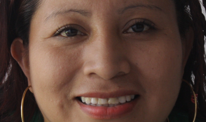 Teodora Vásquez, activista salvadorenca pels drets humans i de les dones Font: Huacal_ong