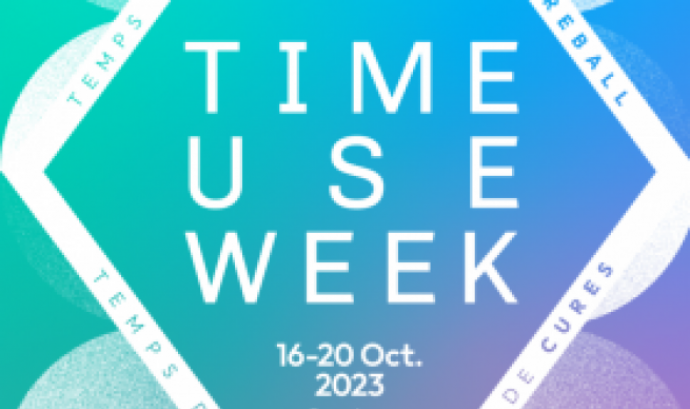 Del 16 al 20 d'octubre se celebra la 10a edició de la Time Use Week.