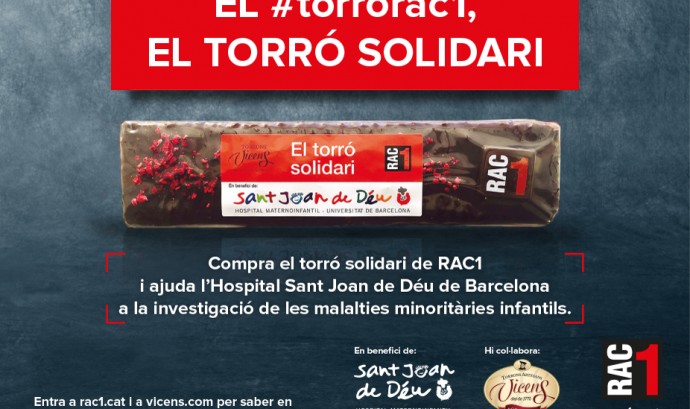Torró Solidari RAC1. Font: RAC1 Font: 