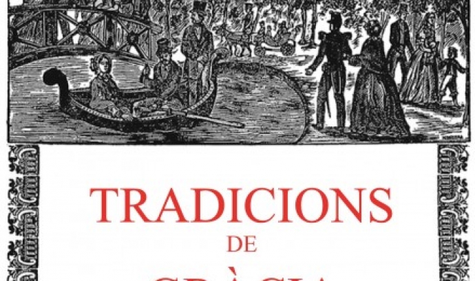 Reedició "Tradicions de Gràcia", de Joan Amades (2016). Font: 