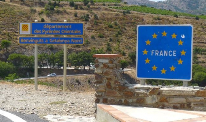 Frontera Catalunya - França Font: Wikipedia