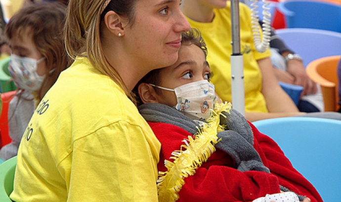 Voluntariat oncològic. Font: Imagen en Acción (Flickr)