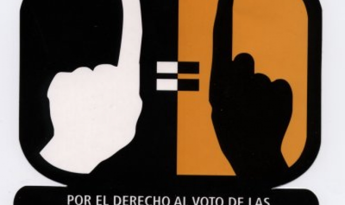 Imatge de la Campanya de suport al vot immigrant