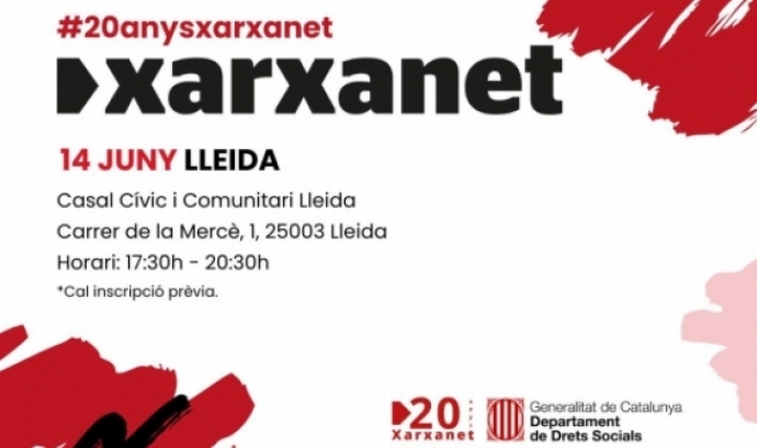 Lleida: Trobada amb entitats col·laboradores de Xarxanet. Font: Xarxanet