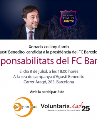 Col·loqui: “Les responsabilitats del FC Barcelona” 
