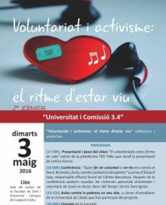 “Voluntariat i activisme: el ritme d’estar viu”