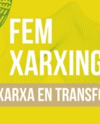 Cartell de la 10a edició del 'Fem Xarxing'. Font: Barcelona + Sostenible