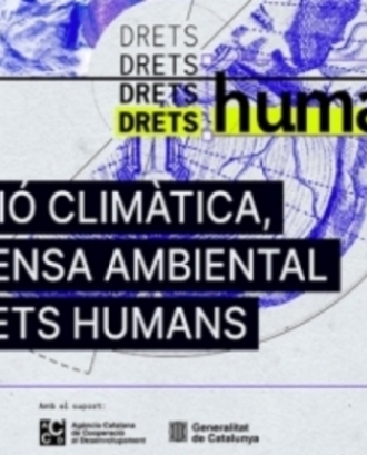 Cartell de curs organitzat per l'Institut de Drets Humans de Catalunya.