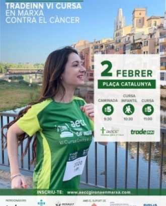 Cursa contra el càncer a Girona