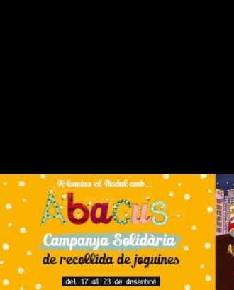 Campanya solidària Abacus. Font: web Abacus