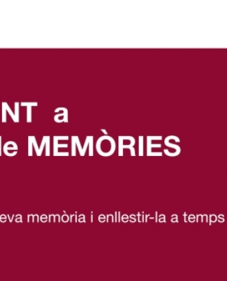 Acompanyament a l'elaboració de memòries Font: 