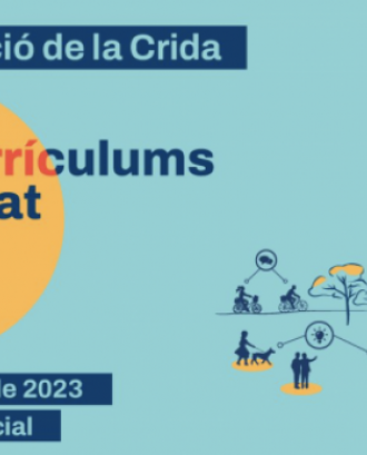 Cartell oficial de la jornada 'Els currículums de ciutat'. Font: Aliança Educació 360