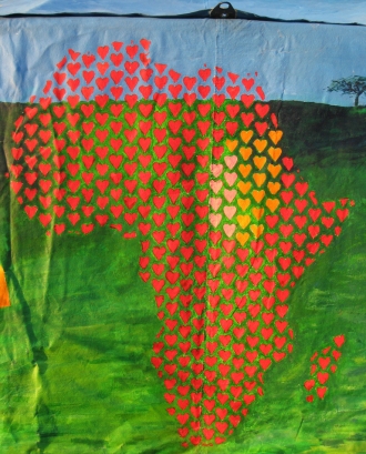 Dibuix del continent africà. Font: futureatlas.com (flickr)