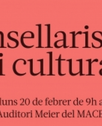 Cartell Jornada 'Sensellarisme i cultura'. Font: Apropa Cultura