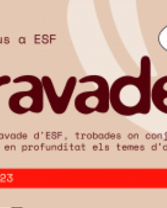 Fragment del cartell oficial de les xerrades 'Aravade...'. Font: Enginyeria Sense Fronteres