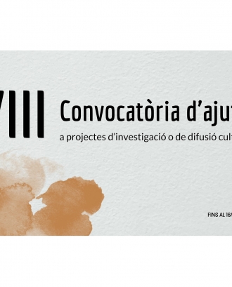 XVIII Convocatòria d’ajuts a projectes d’investigació o de difusió cultural de l’Institut Ramon Muntaner