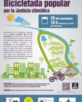 Bicicletada a Girona organitzada per l'Associació de Naturalistes de Girona (imatge:naturalistesgirona.com)