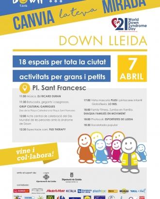 Cartell de l'esdeveniment. Font: DOWN Lleida