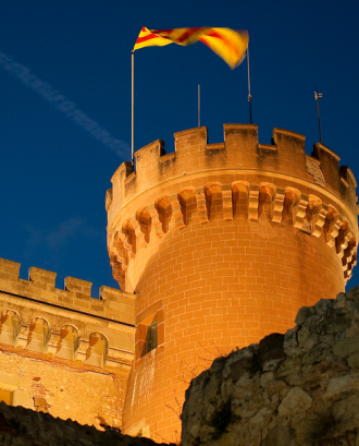 Torre del Castell (Castelldefels). Font:e_velo (εωγ) (Flickr)