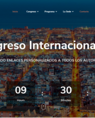 Captura de pantalla de la web d'AEIC Barcelona (Associació Espanyola d'investigació de la comunicació).