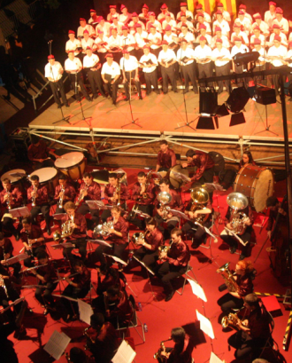 Imatge d'un concert a Arenys de Mar Font: 