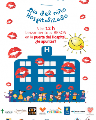 Llançancament massiu de petons pel Dia de l’Infant Hospitalitzat
