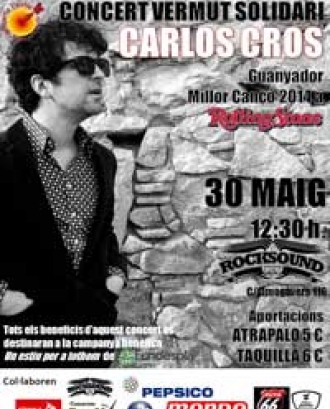 Carlos Cross. Concert vermut solidari 