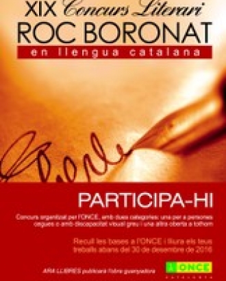 XIX Concurs literari Roc Boronat de prosa i poesia