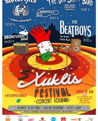 Xuklis Festival, un concert solidari pels nens i nenes malalts de càncer 