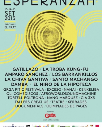Cartell del Festival Esperanzah! 2013