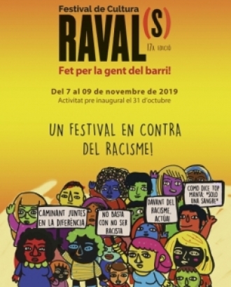 Cartell Festival de Cultura Raval(s) 2019