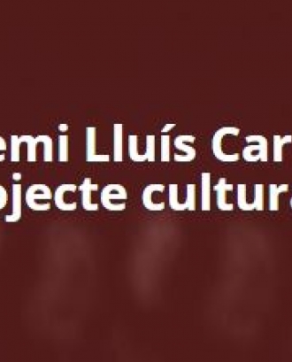 Premi Lluís Carulla 2016