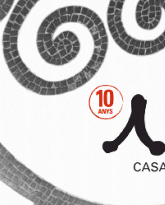 Logotip Casa Àsia 10 anys