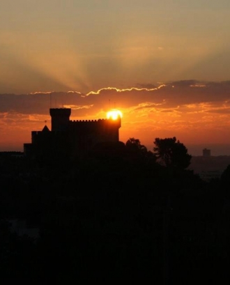 Castell de Castelldefels. Font: Pujada al Castell de Castelldefels