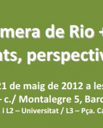 La Cimera de Rio+20: desafiaments, perspectives i reptes