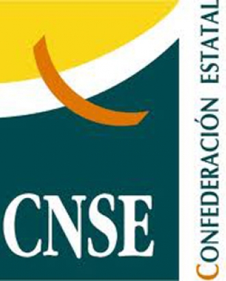 Logotip de la CNSE, Confederación Estatal de Personas Sordas