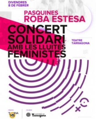 Les protagonistes de la vetllada seran les components del grup feminista Roba Estesa. Font: Tornavís Teatre.