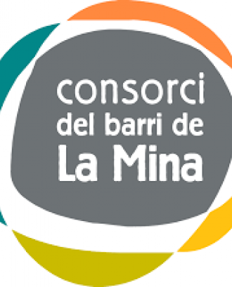 Logotip del Consorci del Barri de la Mina. Font: Consorci del Barri de la Mina