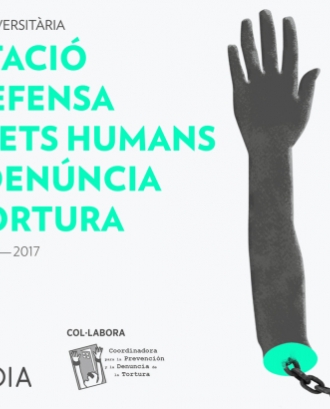 El cartell del programa. Font: Curs Prevenció Tortura