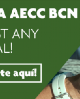 Cartell I Cursa virtual AECC Barcelona en Marxa. Font: AECC Catalunya contra el càncer. 