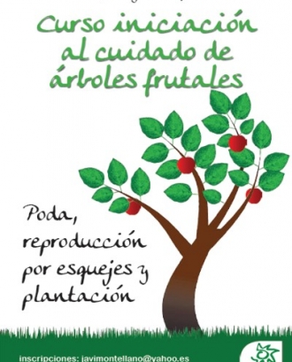 Cartell del Curs Iniciació a la cura d'arbres fruiters 