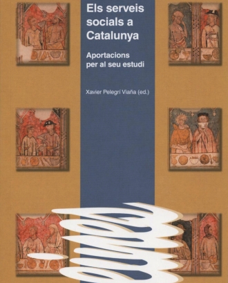 Portada llibre "Els serveis socials a Catalunya: aportacions per al seu estudi"