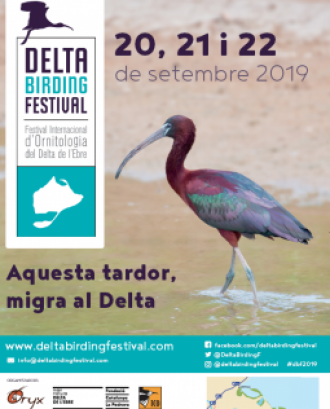 El Delta Birding Festival se celebra del 20 ak 22 de setembre al Delta de l'Ebre