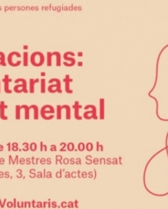 El dilluns 19 de juny es farà l'acte 'Migracions: voluntariat i salut mental', organitzat per la Federació Catalana de Voluntariat Social. Font: FCVS