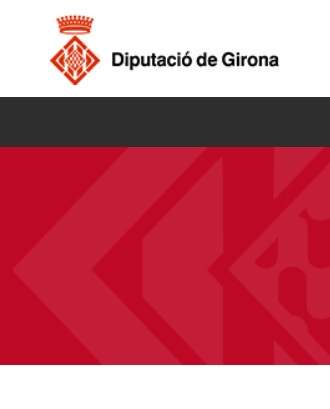 Logo Diputació de Girona. Font: Diputació de Girona