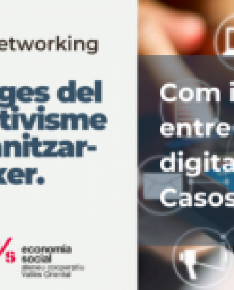 Cartell de la formació sobre com intercooperar entre professionals digitals